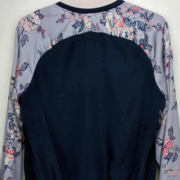 Xhilaration floral zip up jacket - Picture 7 of 8